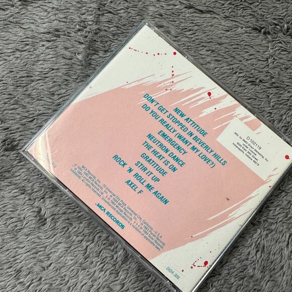 Beverly Hills Cop Soundtrack (Cd, 1985) Eddie Murphy Comedy Legend MCA Records - Picture 2 of 4